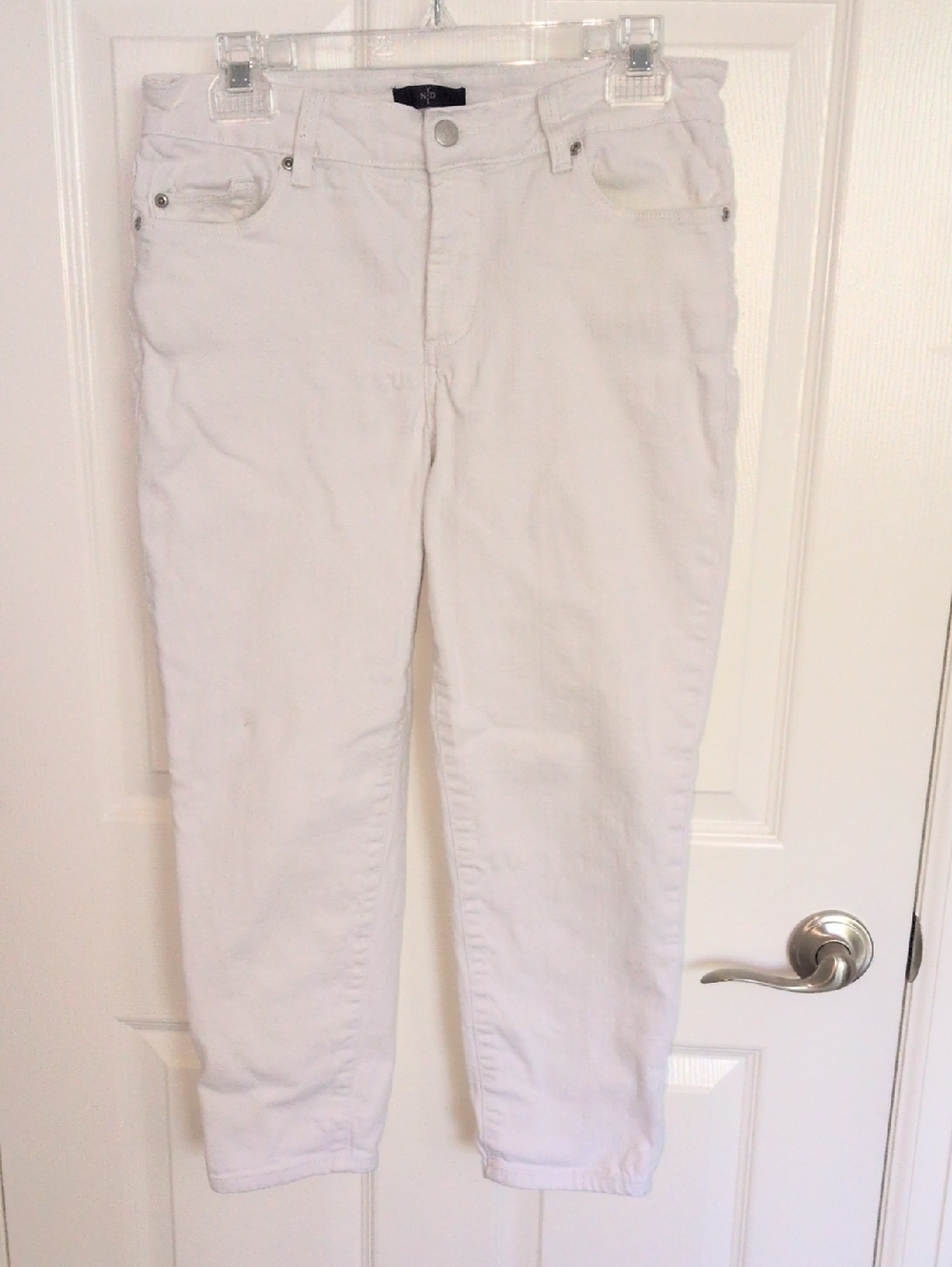 NYDJ White Capri Jeans - 8P